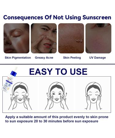 Vitamin E Sunscreen Serum Sunscreen SPF 90PA+++ Anti-Aging Repair Sunburn Essence Moisturizing Sunscreen Skin Care for Reduces Redness & Improves Skin Advanced UV Protector Lotion - 50ml - Buy Online on GoSupps.com