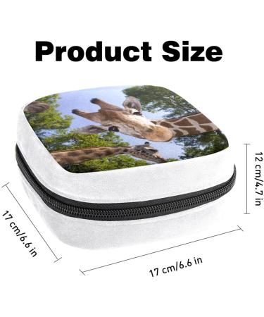 Forest Giraffe Jungle Animal Sanitary Napkin Storage Bag - Color2987 - Buy Online on GoSupps.com