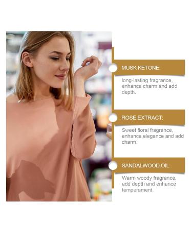 Musk Oil Perfume For Women Roll On Perfume Oils For Women Long Lasting Skin Musk Perfume Oil Floral Perfume Roller With Rose & Jasmine 6ml - Buy Online on GoSupps.com