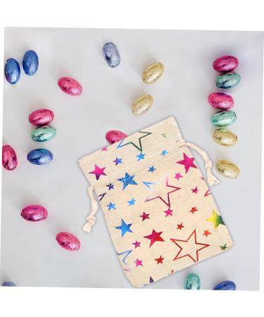 ORFOFE 24pcs Countdown Candy Bag Christmas Arrival Countdown Calendar Burlap Bag DIY Advent Calendar Linen - Buy Online on GoSupps.com