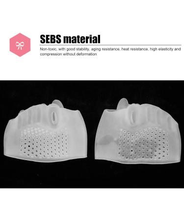 Bunion Corrector - Transparent Toe Straightener for Hallux Valgus - High Elasticity SEBS Material - 5 Holes Design - Buy Online on GoSupps.com