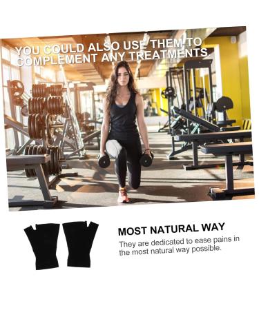 Buy Mobestech Thumb Fingerless Sports Gloves 3 Pairs Wrist Gauntlets & Stabilizers for Women | Durable & Comfortable Support - Buy Online on GoSupps.com