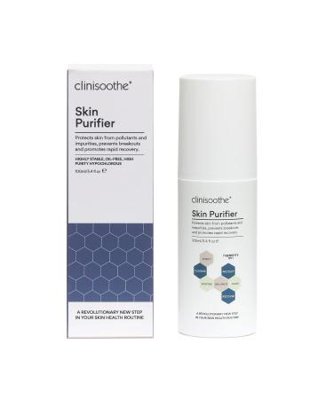 Clinisoothe+ Skin Purifier Daily Skin Mist Acne Treatment for Face & Body with Hypochlorous Technology to Prevent Breakouts & Promote Rapid Recovery For All Skin Types (3.4oz Spray Bottle)