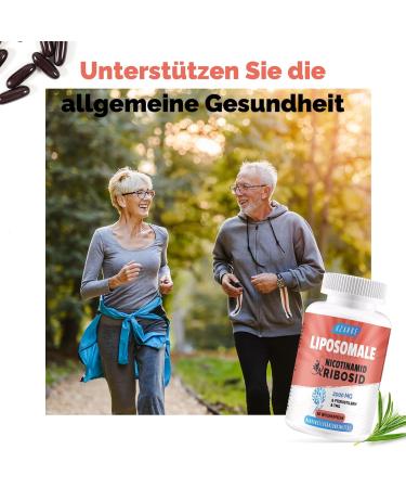 Liposomal Nicotinamide Riboside 2000 mg with TMG & Pterostilbene | Boost NAD+ & Cellular Energy | 60 Capsules (3-Pack) - More Effective than NMN - Buy Online on GoSupps.com