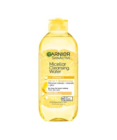 Garnier SkinActive Micellar Cleansing Water with Vitamin C 13.5 fl oz (400 ml)