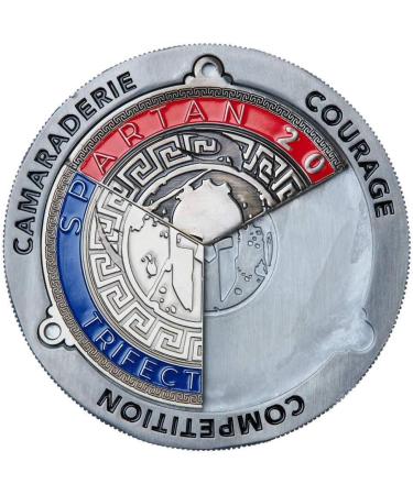 Spartan Trifecta Medal Display - Multi, One Size - Showcase Your Achievements - Buy Online on GoSupps.com
