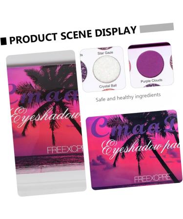 Beatifufu 1 Box Eyeshadow Palette Eye Shadow Palettes Cosmetic Accessory Matte Eyeshadow Makeup Pallet Plastic - Buy Online on GoSupps.com