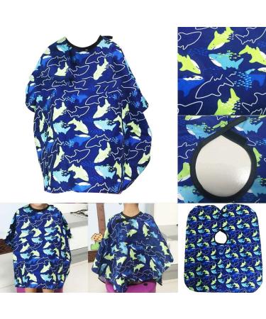 Wixine Kids Colorful Waterproof Haircut Cape - Easy Use Barbers Gown - Perfect for Salon & Home - Buy Online on GoSupps.com