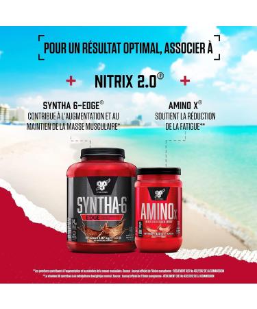 BSN Nitrix 2.0 - Nitric Oxide Supplement for Performance | 180 Capsules with L-Citrulline | 60 Servings - International Shipping Available - Buy Online on GoSupps.com