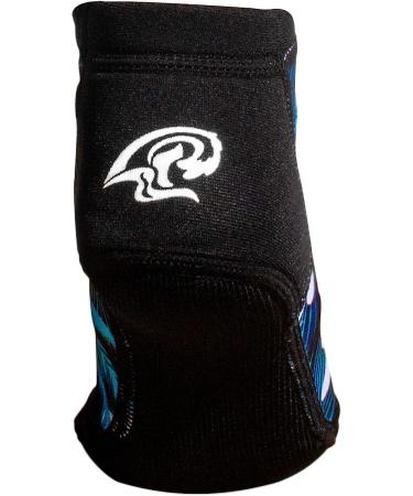 Vincere Sprite Low-Top Sand Socks in Medium Blue Lightning | Anti-Slip Beach Socks - Buy Online on GoSupps.com