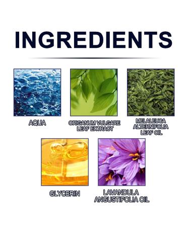 Plant Drops for Nail Care | Oregano & Tea Tree Oil for Toenails | 10 ml - Buy Online on GoSupps.com