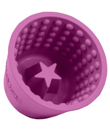 LICKIMAT Yoggie Pot Distraction Fun and Enrichment. Long Lasting Rubber Licking Treat Dispenser for All Dog Sizes and Slow Feeder for Small Dogs. The Newest LickiMat Purple - Buy Online on GoSupps.com