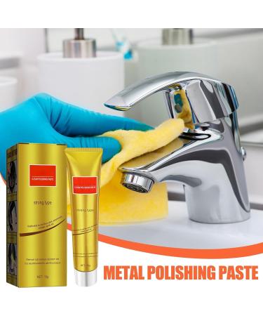 Metal Polish Cream - Long-Lasting Multi-Functional Rust Remover Polisher | Polishing Kit for Stainless Steel Copper Brass Silver and Aluminum Qmisify - Buy Online on GoSupps.com