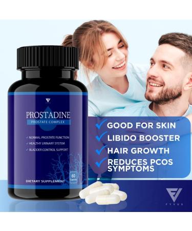 (2 Pack) Prostadine Prostate Supplement - Men's Prostate Health Support - 120 Capsules - Buy Online on GoSupps.com