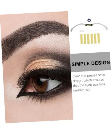 FOMIYES 3 pcs Line Mapping Measuring Eyebrow Measure Shaping Level Shaper Auxiliary Horizontal Tool Marker 1 count (Pack of 1) Silverx3pcs - Buy Online on GoSupps.com