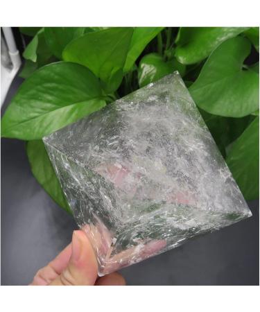 87 * 87 * 72mm Large Rock Clear Quartz Crystal Pyramid Handmade Pyramid Reiki Stone Crystal Reiki - Buy Online on GoSupps.com