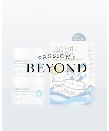 BEYOND Angel Aqua Moisture Barrier Cream - Vegan Deeply Nourishing Face Moisturizer (Pack of 2 5.1 fl oz Each) with Hyaluronic Acid & Shea Butter for Ultimate Hydration - Buy Online on GoSupps.com
