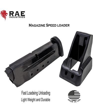 RAEIND Smith & Wesson M&P Shield 9mm Magazine Speed Loader - Black - Buy Online on GoSupps.com