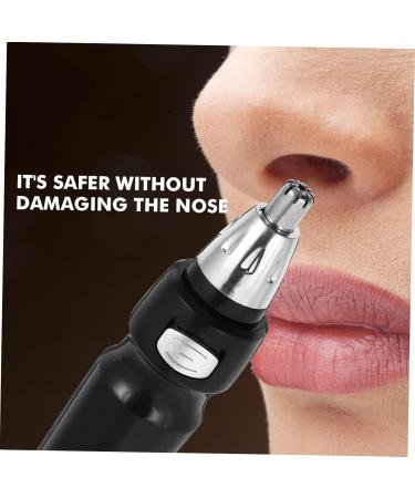 NOLITOY Nose Hair Trimmer - Manscape Trimmer for Men | Facial & Ear Hair Removal | Washable Plastic Epilator - Buy Online on GoSupps.com