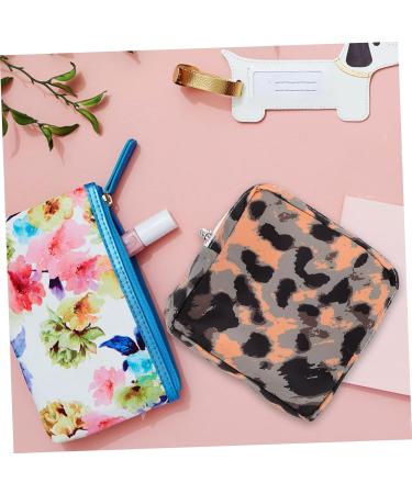 Doitool 2 Pack Cosmetic Bag & Menstrual Pillow Bag - Portable Zipper Wallet for Periods Tampons & Feminine Products - Perfect Travel Accessory - Buy Online on GoSupps.com