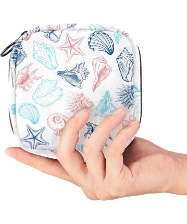 Shop Colorful Menstruation Bag for Women & Girls - Zippered Napkin & Tampon Collective Bag - Buy Online on GoSupps.com