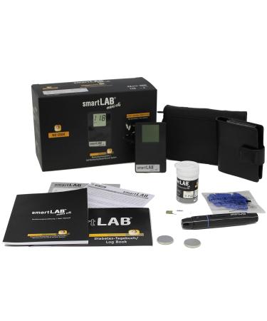Buy SmartLab Mini NG Blood Sugar Meter Bundle - 50 Test Strips & 100 Lanzetten - Check Card Format mmol/l - International Shipping Available - Buy Online on GoSupps.com