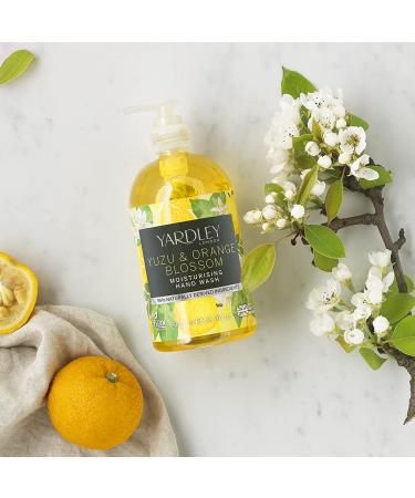 Yardley London Deluxe Yuzu & Orange Blossom Hand Wash 500ml - Luxurious Citrus Clean for All Skin Types | Shop Internationally - Buy Online on GoSupps.com