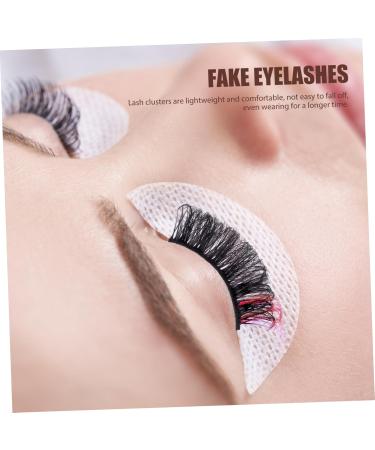 Angoily 14 Pairs False Eyelash Fake Eyelash Lash Set Eyelash Kit Set Falsies Eyelashes False Lashes Faux Eyelashes Lashes with Color Cluster Lashes Colored Lashes Make up Extend - Buy Online on GoSupps.com