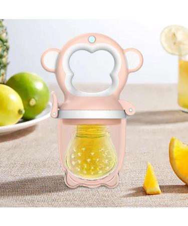Abbto Fruit Bite Rings for Babies | Food Grade Silicone Baby Mesh Feeder | Self-Feeding Learning Tool - Buy Online on GoSupps.com