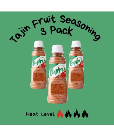 Tajin Seasoning Clasico With Lime 142g Tub (Pack of 3) Authentic Mexican Flavouring - Buy Online on GoSupps.com