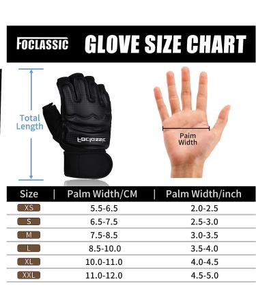 Kickboxing Sparring Gloves MMA Boxing Gloves - Black Half Finger Fighting UFC Gloves for Men Women & Kids - Medium Size - Buy Online on GoSupps.com