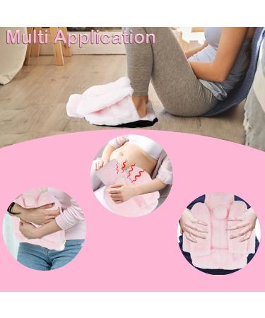 2L Electric-Free Foot Warmers | Soft Rabbit Ear Design Heating Pads | 2-in-1 Foot Heat Bottle for Men & Women | Perfect Winter Gifts (Pink) - Buy Online on GoSupps.com