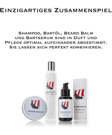 Barbarian Bear Balm 60G - Premium Beard Care & Styling with Argan Oil for a Soft Smooth Beard | International Shipping - Buy Online on GoSupps.com