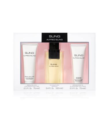 Alfred Sung Women's Fragrance 3 Piece Gift Set