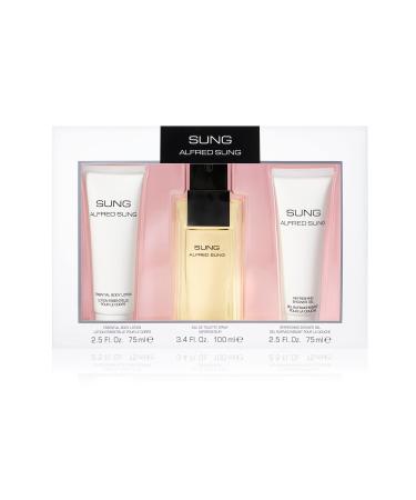 Alfred Sung Women's Fragrance 3 Piece Gift Set