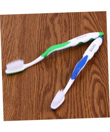 SESESFOUFU 4-Piece Nano Toothbrush Set | Soft Ergonomic Toothbrushes for Deep Cleaning & Optimal Oral Hygiene | Travel-Friendly Toothbrush Bags Included - Buy Online on GoSupps.com