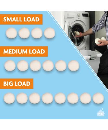 LAUNDRYSpecialist Natural Wool Dryer Balls Set of Four. Reusable Sheep s Wool Dryer Balls to Dry Your Laundry Faster. 100% Wool 100% Environmentally Friendly - Buy Online on GoSupps.com
