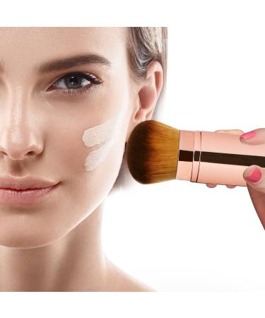 UNIMEIX Kabuki Foundation Brush Make Up Brush Powder Brush Kabuki Foundation Brush Blush Bronzer Brush for Liquid Creamy and Flawless Einzel gold - Buy Online on GoSupps.com