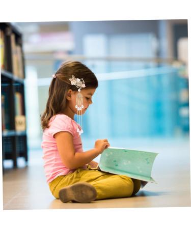 DOITOOL 1 Pair Hair Accessories Japanese Hair Pin Womens Hair Clips Tassel Hair Clip Bobby Bride Hair Accessory Hair Clip for Women Ancient Chinese To Hang Alloy Child Hairpin - Buy Online on GoSupps.com