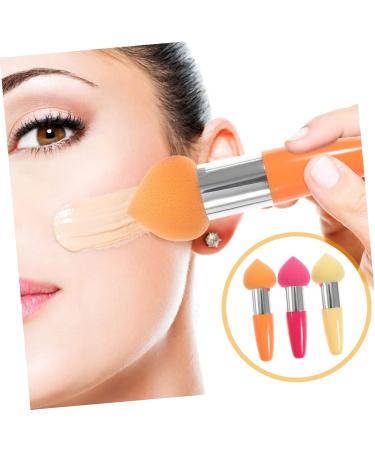 Beavorty 3PC Mushroom facial foundation sponges Lollipop Sponge Foundation sponge with handle brush Makeup sponge Concealer sponge on stick makeup pointy travel paint medium As Shown - Buy Online on GoSupps.com