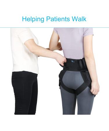 Reaqer Multifunctional Transfer Belt with Metal Buckle & Leg Ring | Nursing Safety Device for Seniors & Handicapped - International Shipping Available - Buy Online on GoSupps.com