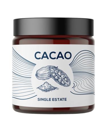 One Farm by WAAYB Organic Cacao Powder, Single Estate, Non-GMO, Fair-Trade, Vegan, Gluten Free, 100% Raw Rizek Cacao in Resealable Jar for Cooking, Smoothies, Lattes & Baking - Buy Online on GoSupps.com