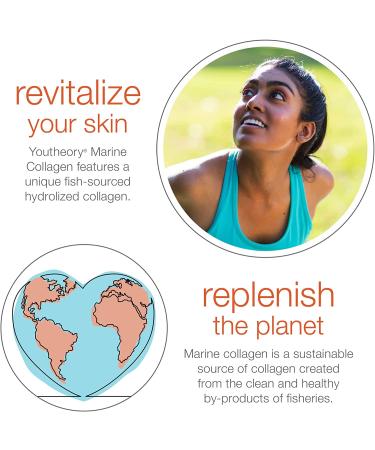 Youtheory Marine Collagen with 18 Amino Acids - 160 Count for Youthful Skin & Joint Support - Buy Online on GoSupps.com