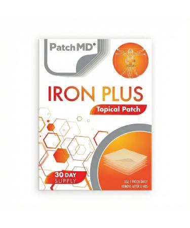 Iron Plus Topical Patches - 30 Days Supply