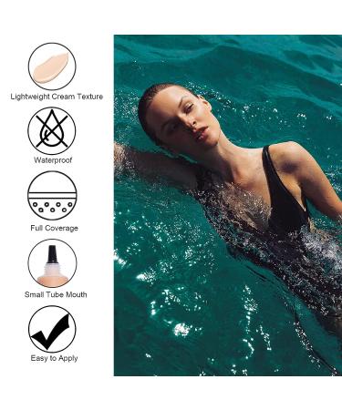 Rosarden Foundation: Full Coverage Moisturizing Matte Cream Foundation - Long Lasting & Waterproof Formula for All Skin Types - Buy Online on GoSupps.com