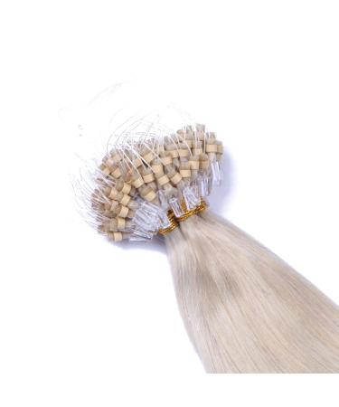 Micro Ring Hair Extensions - Remy Quality 60cm 50 Strands Easy to Use - #Grau - 100% Real Hair - Buy Online on GoSupps.com