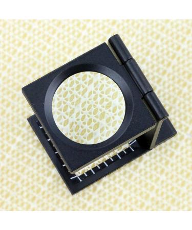 Magnifying Glasses Educational Hobby Magnifiers Portable 15X Folding Glass Lens Magnifier Metal Tri-Fold Comfortable Anniversary - Buy Online on GoSupps.com