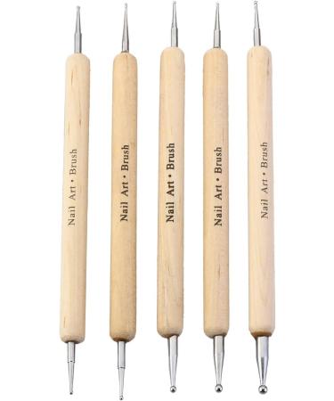 ONE1X 20pcs Nail Art Designing Painting Dotting Detailing Pen Brushes Bundle Tool Kit - Buy Online on GoSupps.com