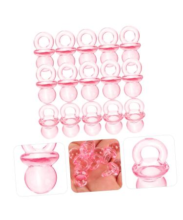 100 Pieces Baby Pacifiers - Blue/Shiny Baby Shower Toys | DIY Accessories & Acrylic Chupones - Pack of 1 - Buy Online on GoSupps.com