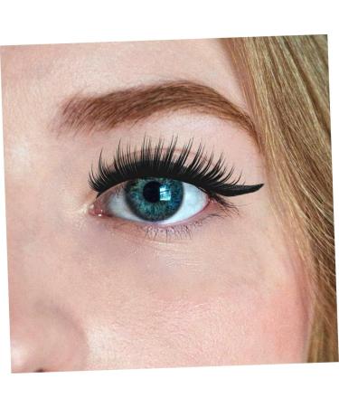NOLITOY 28 Pairs Glitter Eyeliner Stickers Waterproof Eyeliner Female Eyelash Sticker Applique Strip Flash 1 count (Pack of 1) As Shown 1 - Buy Online on GoSupps.com